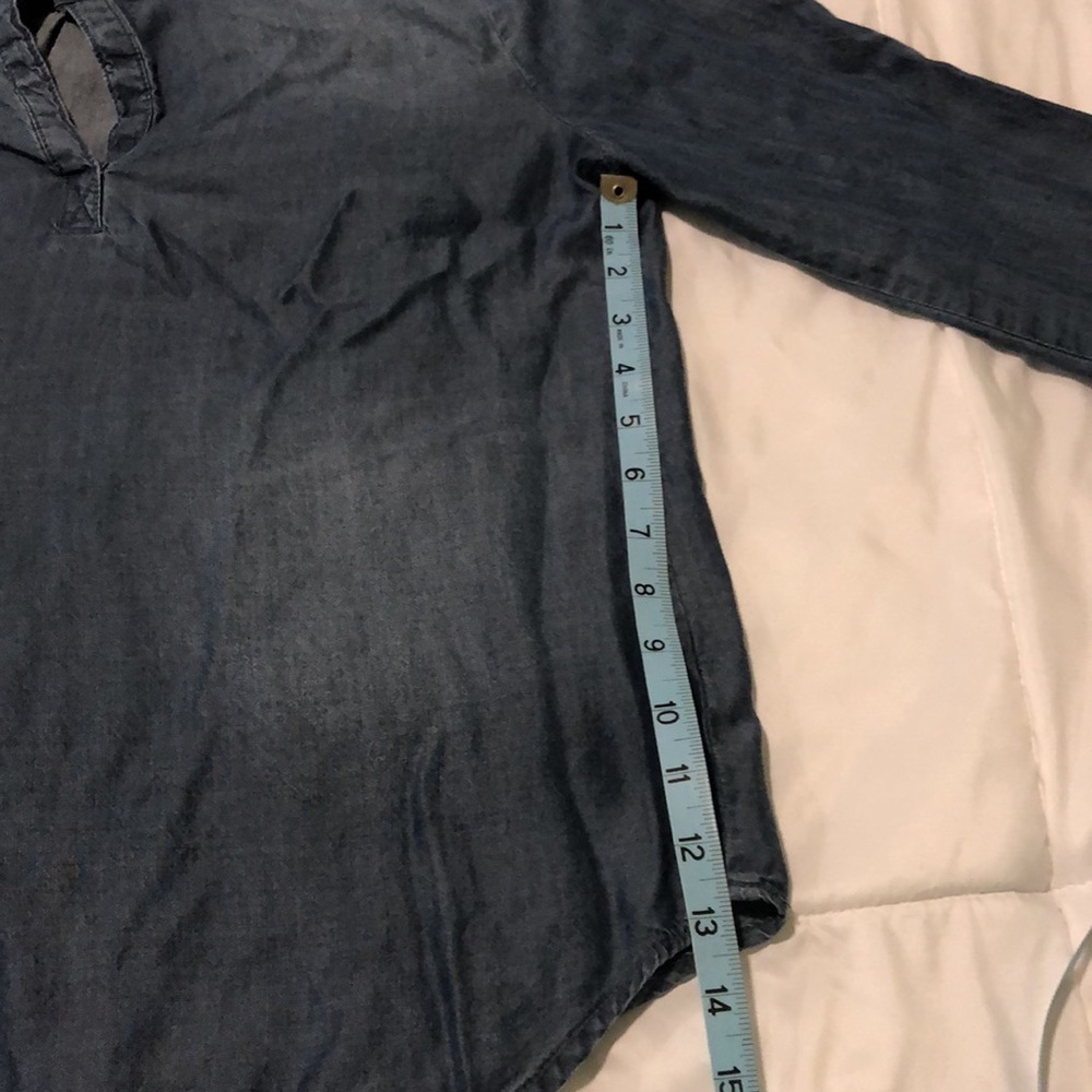 Cloth & Stone from anthro soft denim shirt - Picture 7 of 9